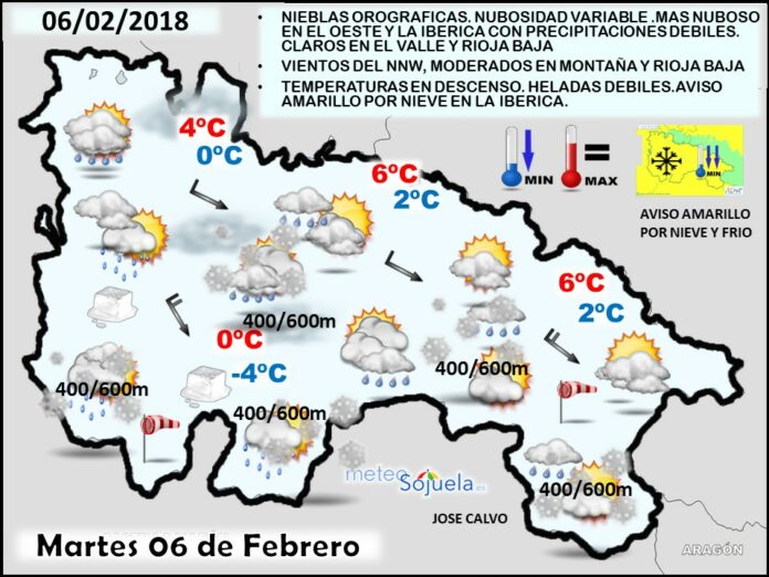 mapa significativo josecalvo meteosojuela tiempo larioja mapa significativo josecalvo meteosojuela tiempo larioja