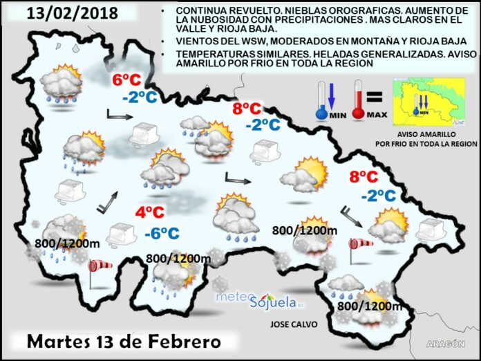 mapa significativo josecalvo meteosojuela tiempo larioja mapa significativo josecalvo meteosojuela tiempo larioja
