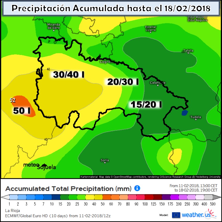 precipitacion acumulada, josecalvo,meteosojuela, tiempo ,la rioja