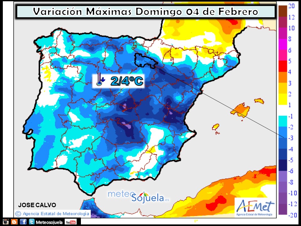 mapa temperaturas,tiempo,hoy,larioja,josecalvo,meteosojuela