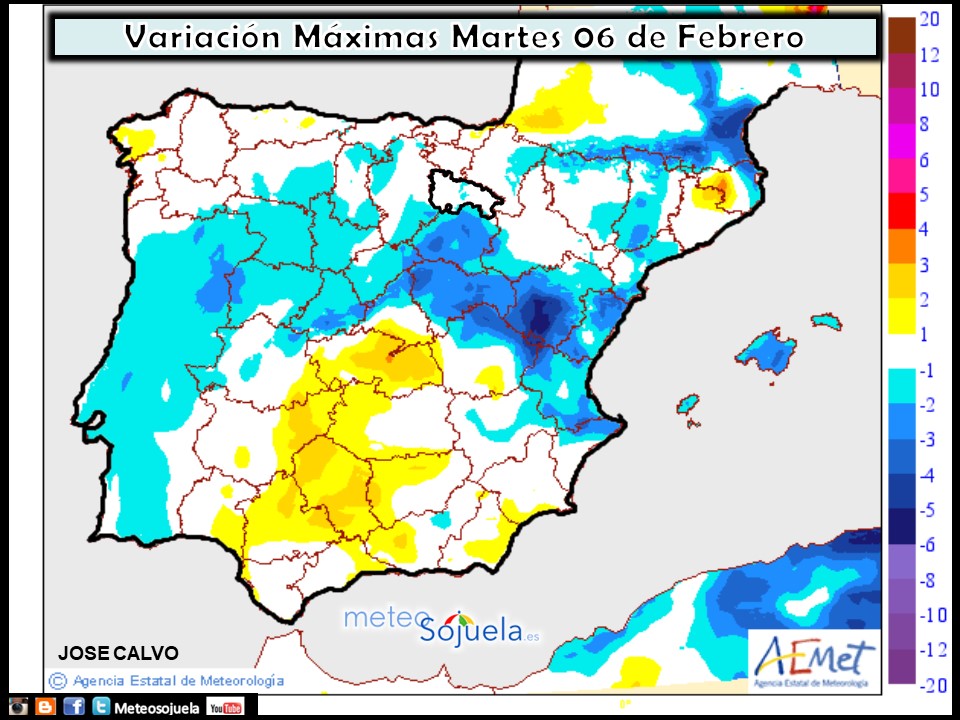 mapa temperaturas,tiempo,hoy,larioja,josecalvo,meteosojuela