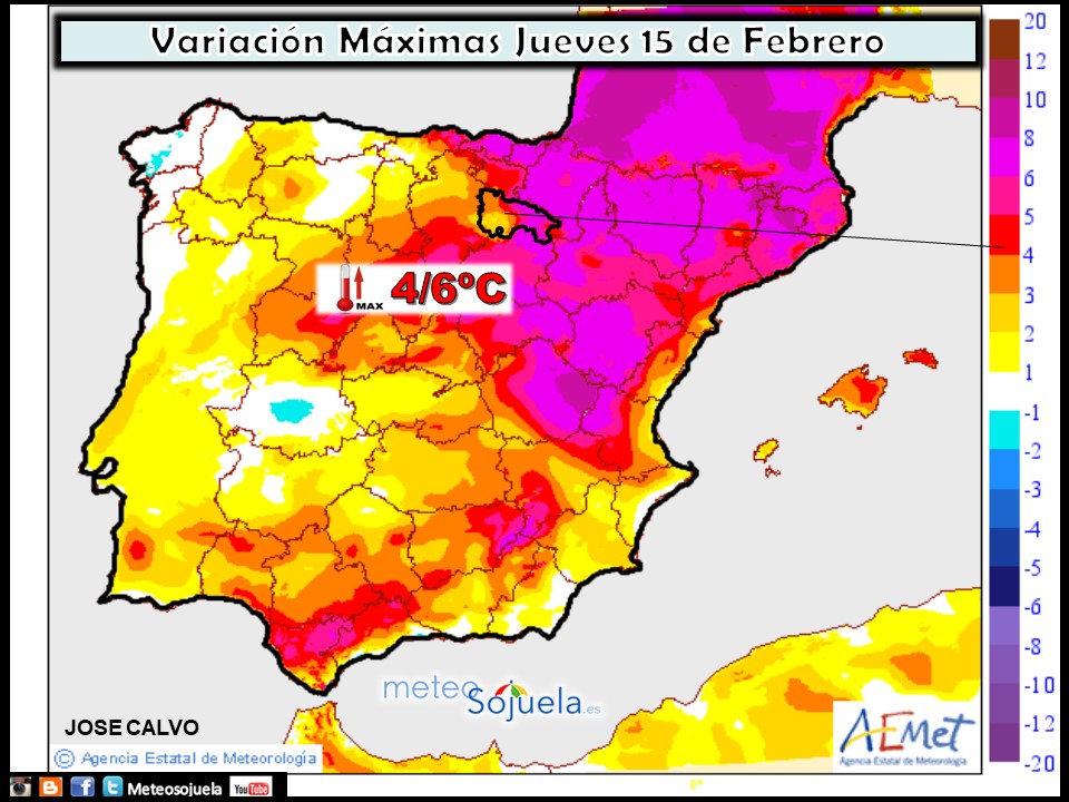 mapa temperaturas,tiempo,hoy,larioja,josecalvo,meteosojuela