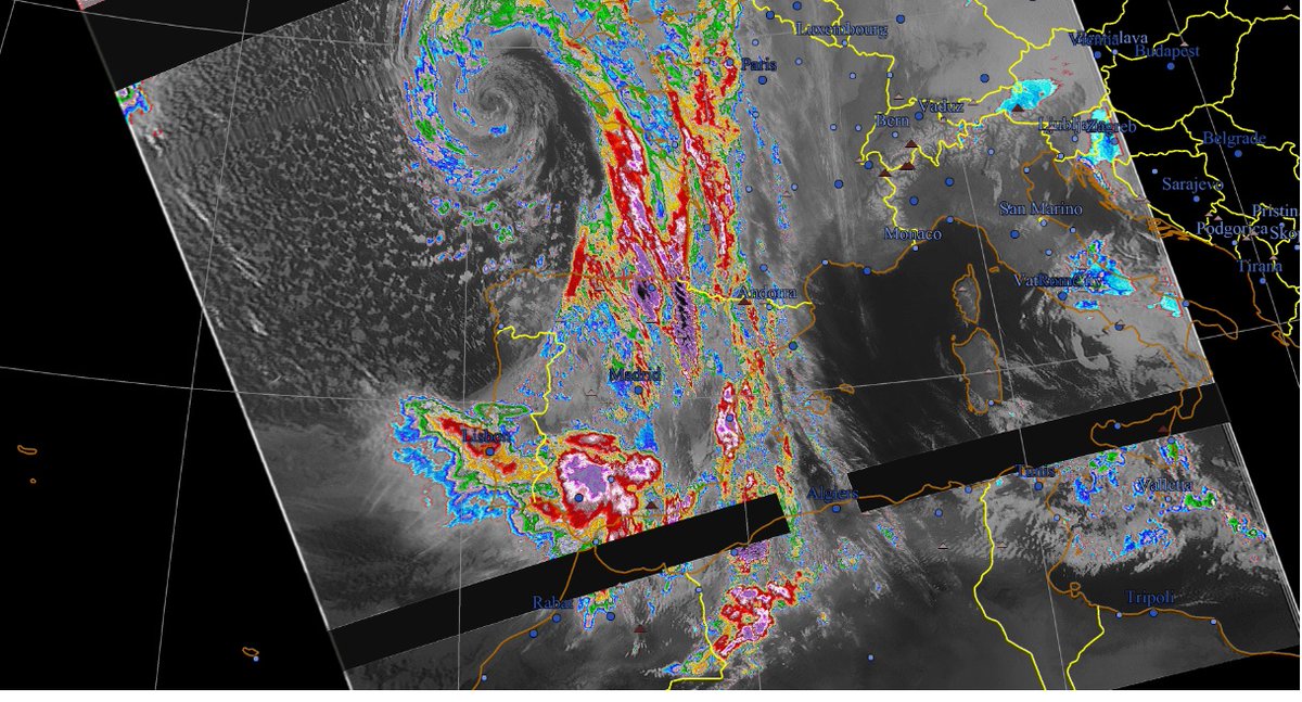 Borrasca Hugo. Meteosojuela