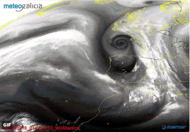 Animación Canal Vapor de Agua.Meteosojuela