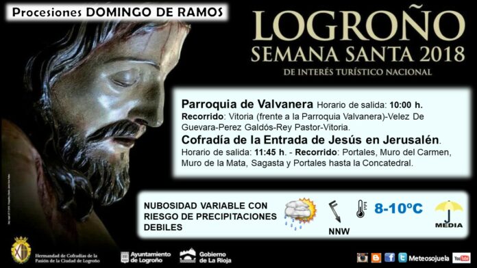 Procesiones. Semana Santa 2018 La Rioja. Meteosojuela Procesiones. Semana Santa 2018 La Rioja. Meteosojuela