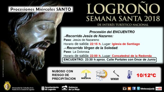 Procesiones. Semana Santa 2018 La Rioja. Meteosojuela Procesiones. Semana Santa 2018 La Rioja. Meteosojuela