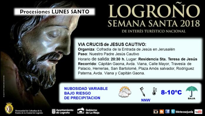 Procesiones. Semana Santa 2018 La Rioja. Meteosojuela Procesiones. Semana Santa 2018 La Rioja. Meteosojuela
