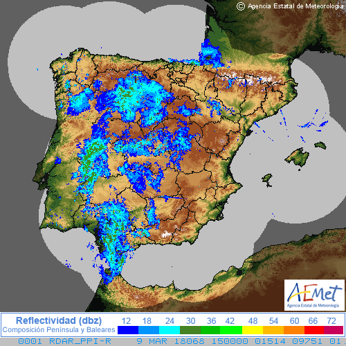 Radar borrasca Felix.Meteosojuela