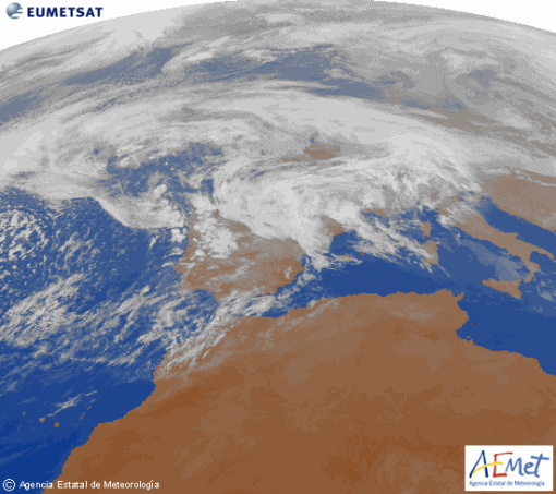Animación formación borrasca Felix. Meteosojuela
