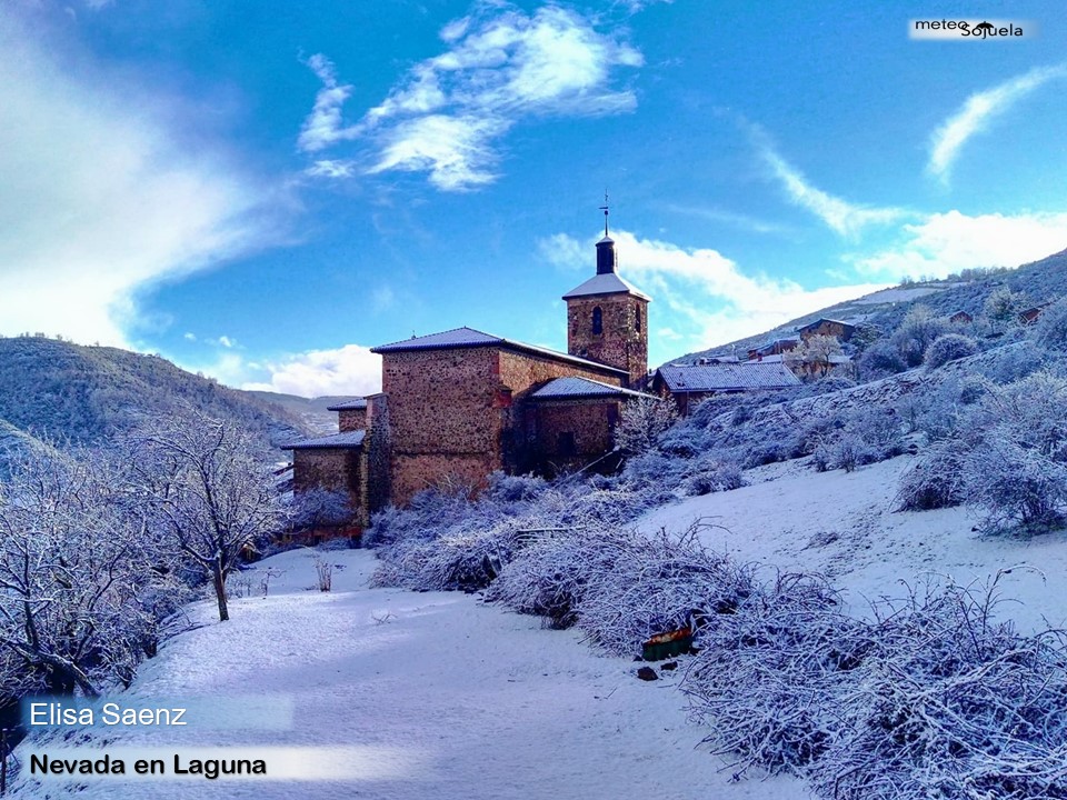 Nieve en Laguna .eLISA. Meteosojuela