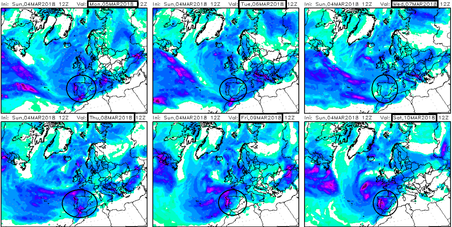 Modelos de precipitación.Meteosojuela