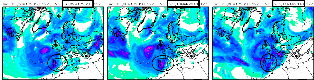 Modelos de precipitación.Meteosojuela