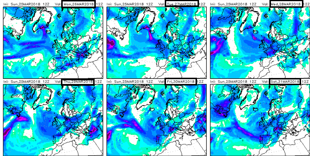Modelos de precipitación.Meteosojuela