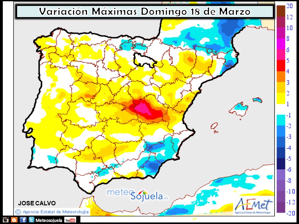 Mapa meteorologico de precipitacion de hoy en La Rioja. Meteosojuela