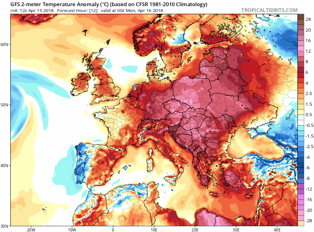Animación anomalías temperaturas. Meteosojuela