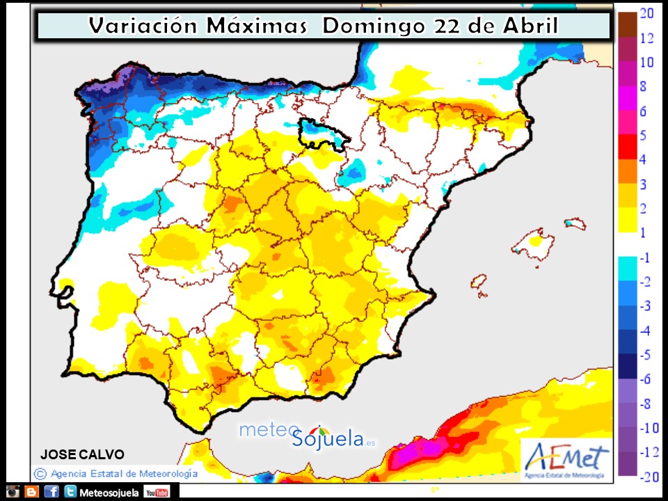Mapa meteorologico de precipitacion de hoy en La Rioja. Meteosojuela