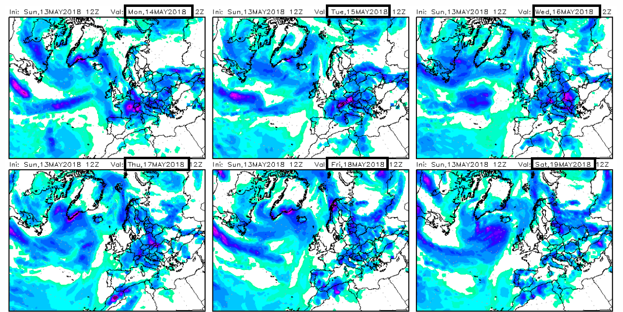Modelos de precipitación.Meteosojuela