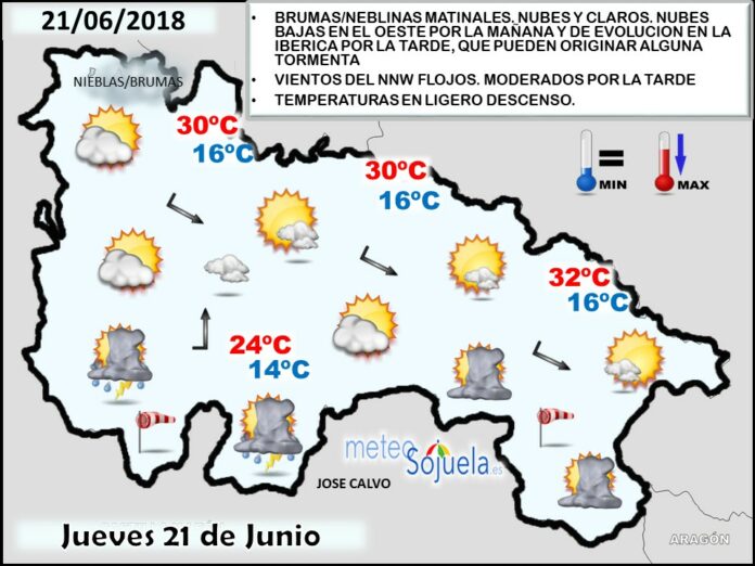 Mapa meteorologico isobárico de hoy en La Rioja. Meteosojuela Mapa meteorologico isobárico de hoy en La Rioja. Meteosojuela