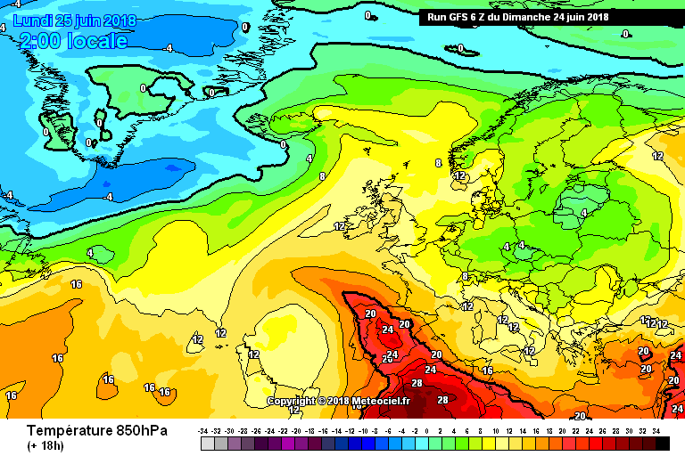Animación masas de aire 850hPa. Meteosojuela