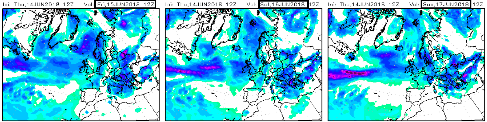 Modelos de precipitación.Meteosojuela