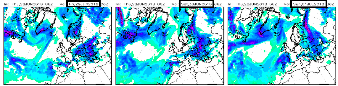 Modelos de precipitación.Meteosojuela