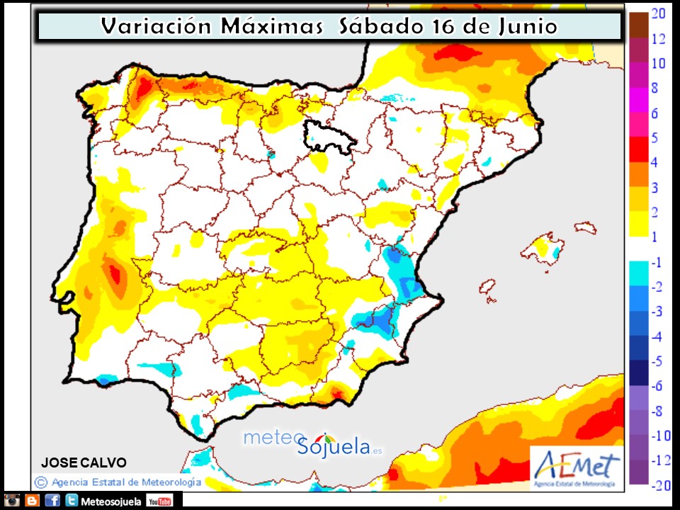 Modelo de precipitacion de AEMET.Meteosojuela