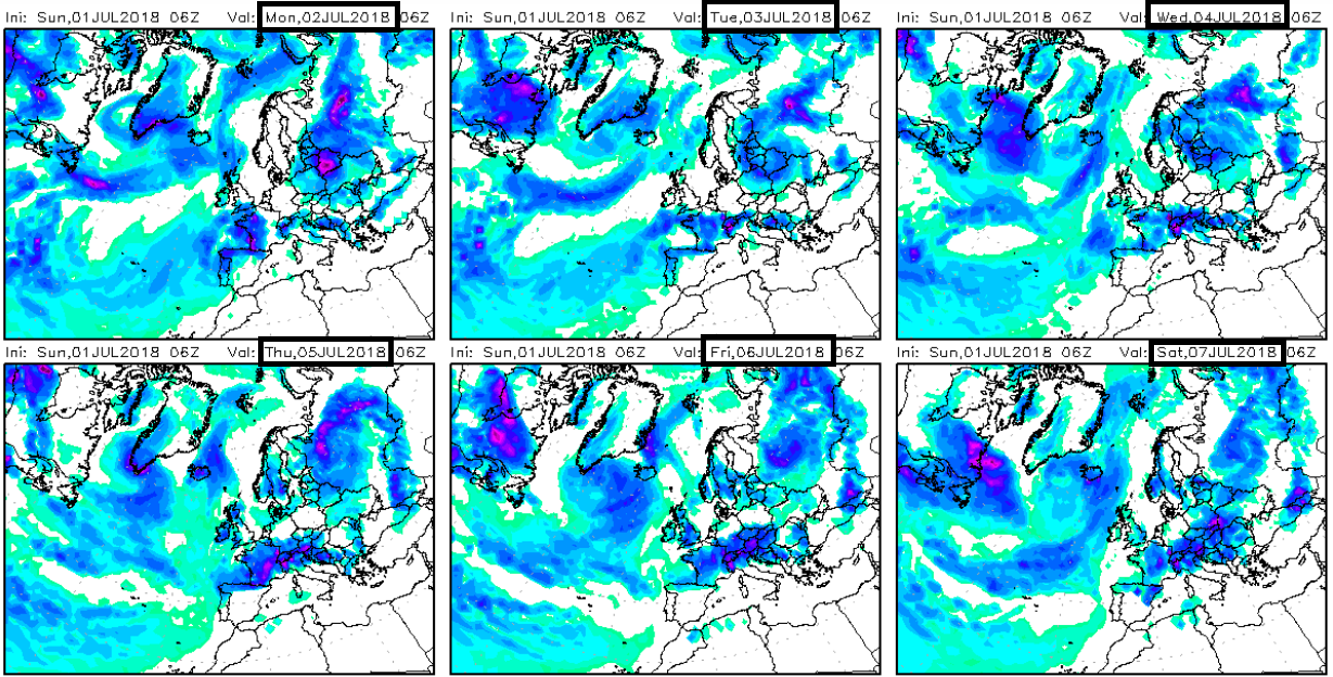 Modelos de precipitación.Meteosojuela