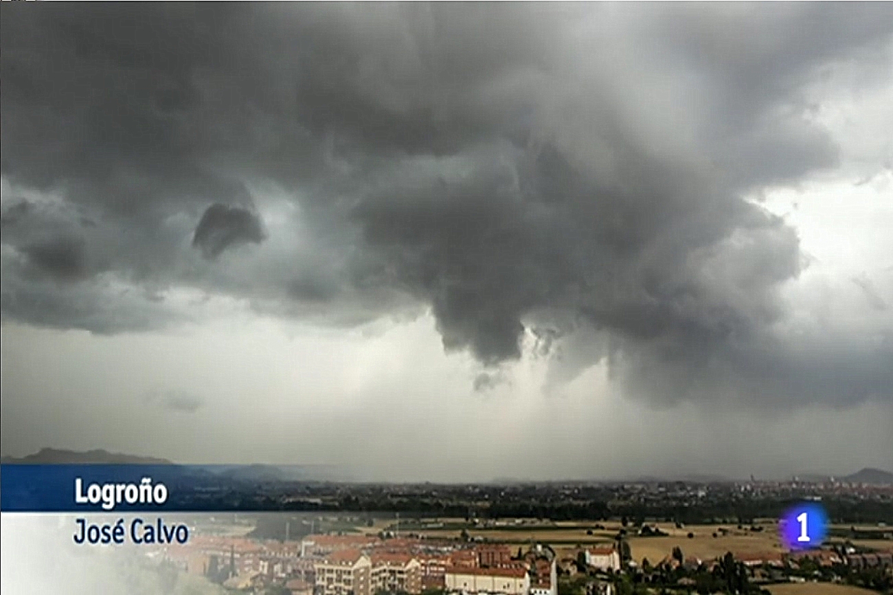 Meteosojuela en el Tiempo de TVE1 05/07/2018