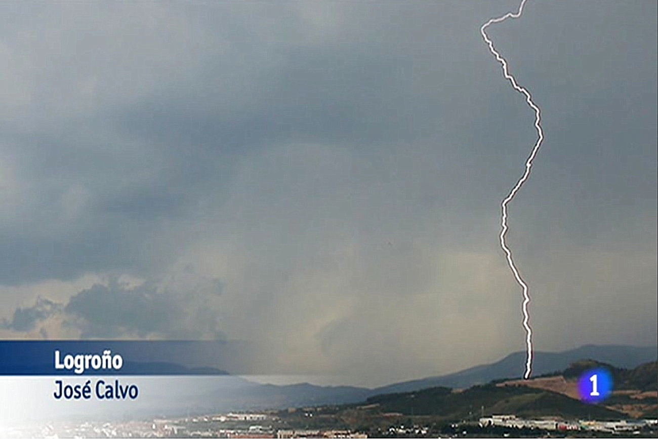 Meteosojuela en el Tiempo de TVE1 11/07/2018s