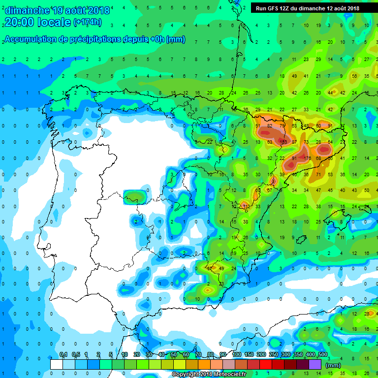 Modelos de precipitación acumulada.Meteosojuela