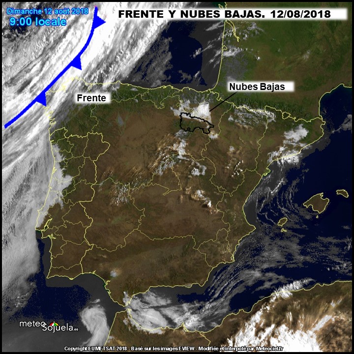 Imágen de Satélite. Meteosojuela