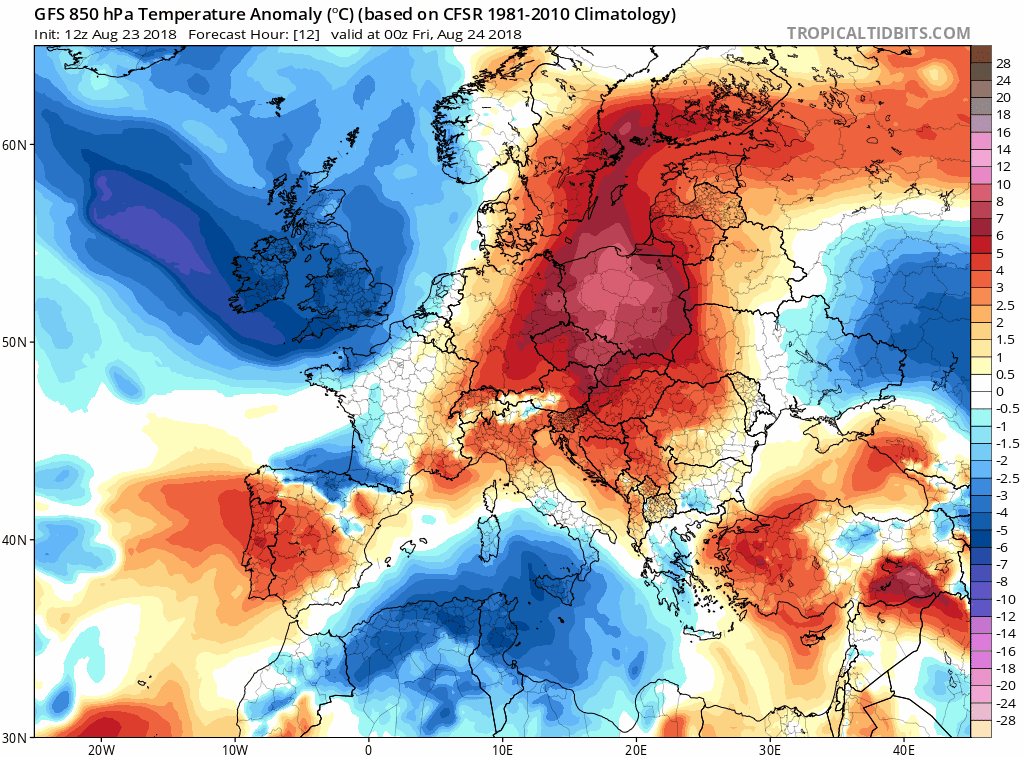 Animación de anomalías de temperaturas.Meteosojuela