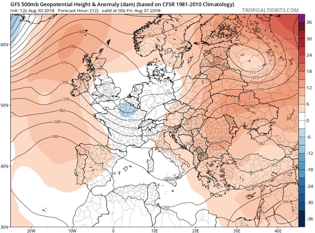 Animación modelos Altura y Geopotencial 500hPa.Meteosojuela