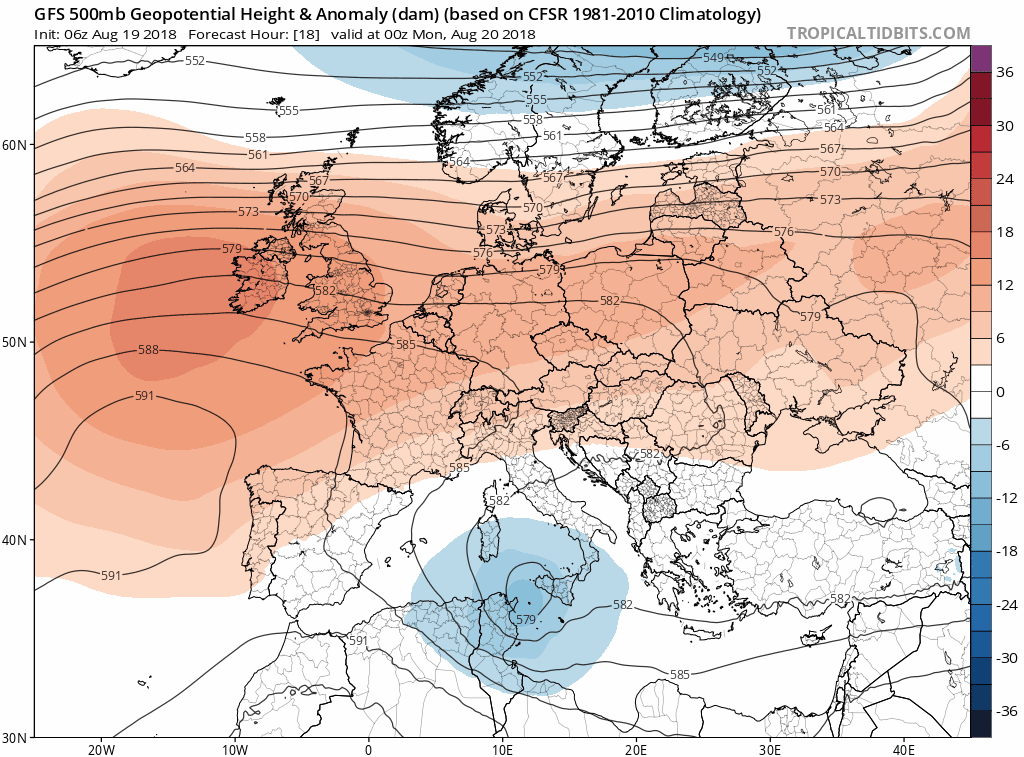 Animación modelos Altura y Geopotencial 500hPa.Meteosojuela