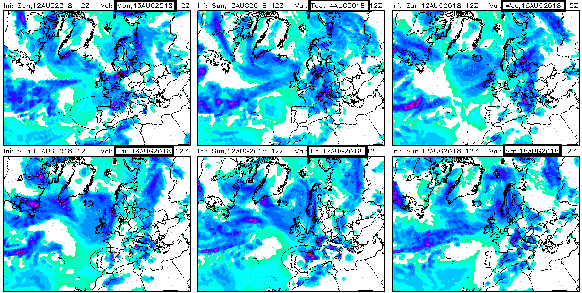 Modelos de precipitación.Meteosojuela