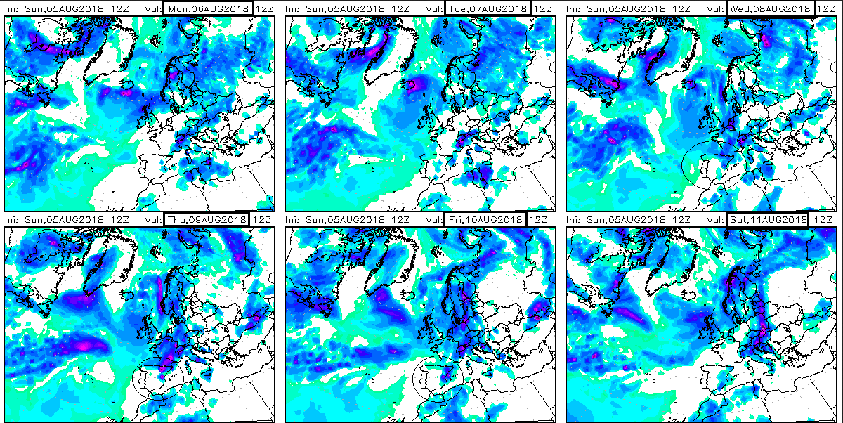 Modelos de precipitación.Meteosojuela