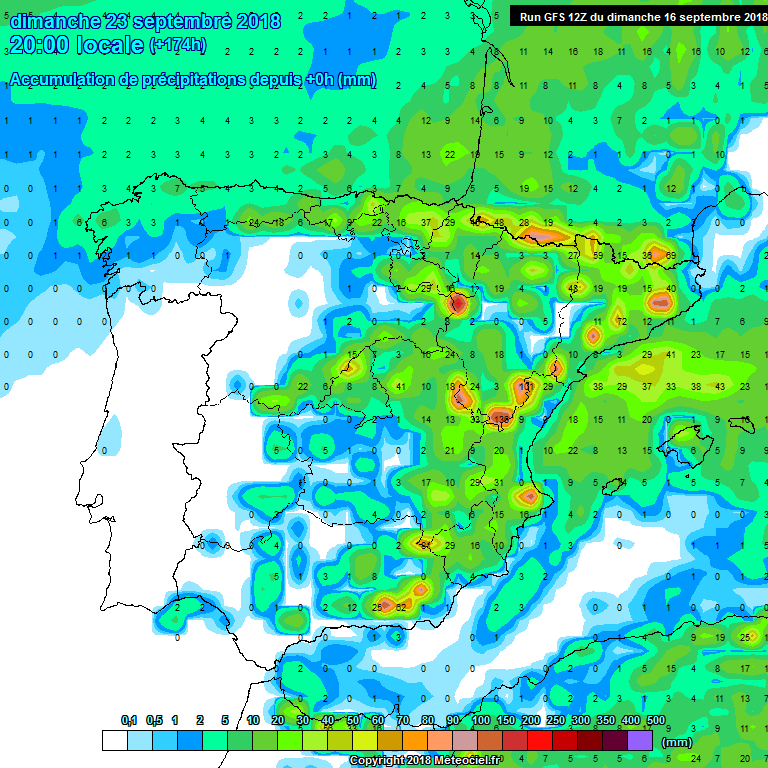 Modelos de precipitación acumulada.Meteosojuela