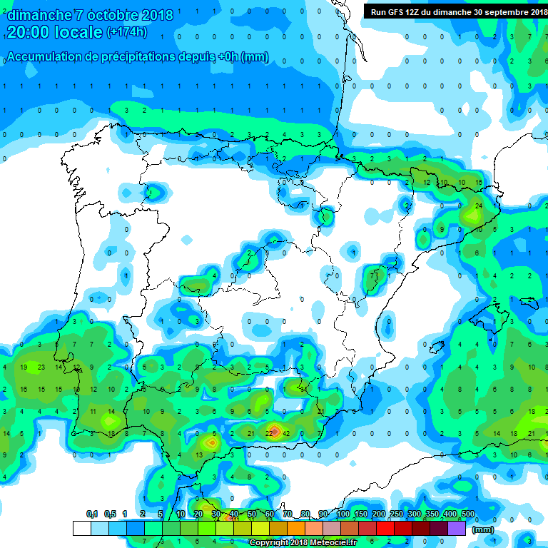Modelos de precipitación acumulada.Meteosojuela