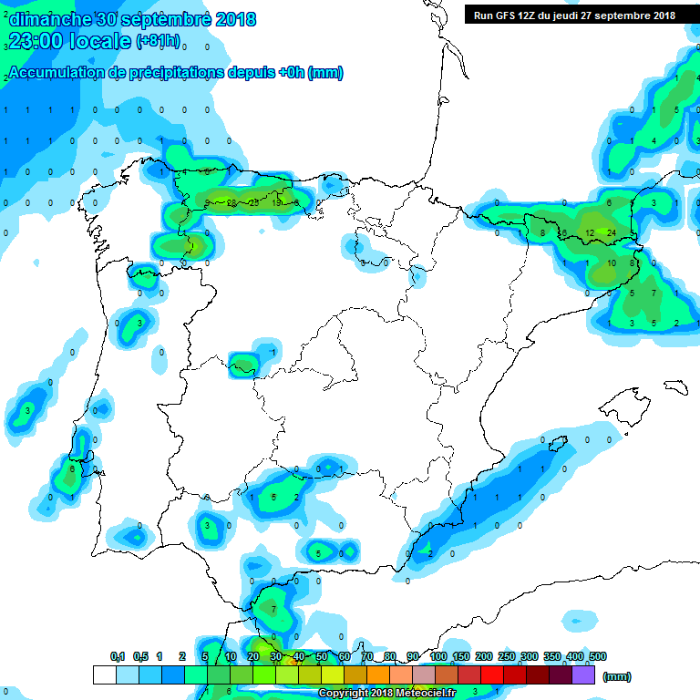 Modelos de precipitación acumulada.Meteosojuela