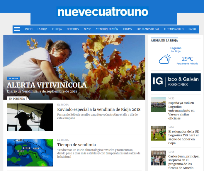 Portada nuevecuatrouno.com Meteosojuela Portada nuevecuatrouno.com Meteosojuela