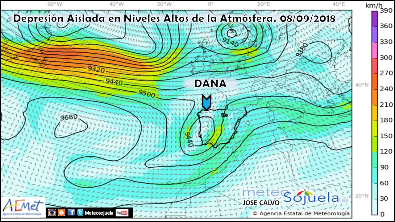 Vaguada. 300hPa.Meteosojuela