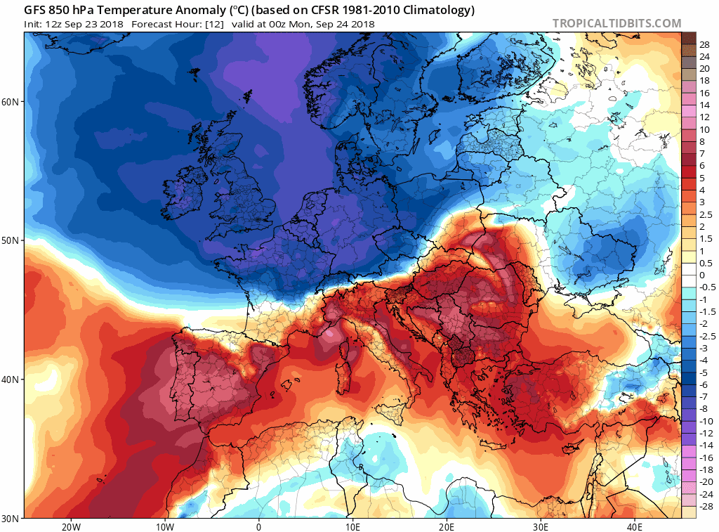 Animación de anomalías de temperaturas.Meteosojuela