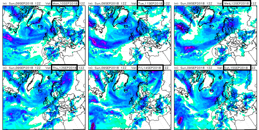 Modelos de precipitación.Meteosojuela