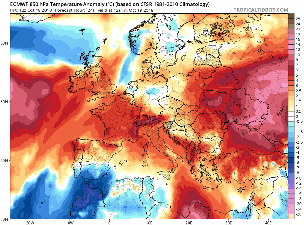 Animación de anomalías de temperaturas.Meteosojuela
