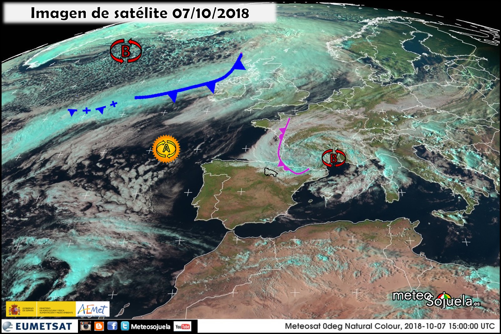 Frente ocluido. Meteosojuela. Jose Calvo