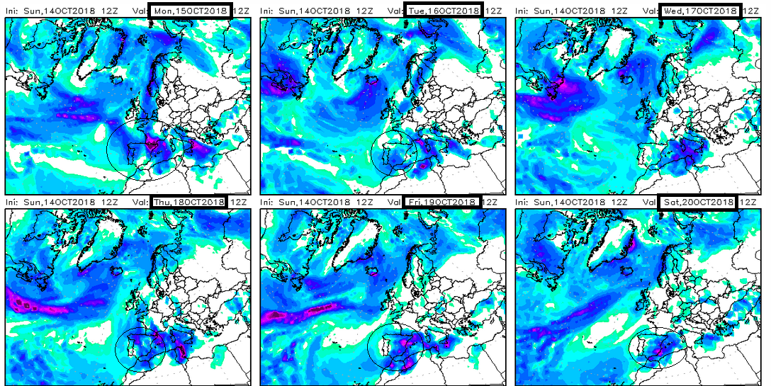 Modelos de precipitación.Meteosojuela