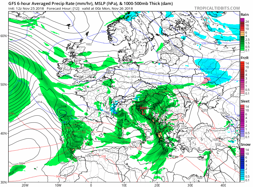 Animación Modelos de Superficie Frentes y PreAnimación Modelos de Superficie Frentes y Precipitación. Meteosojuelaipitación. Meteosojuela