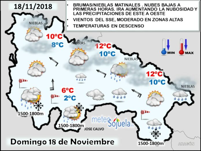 Mapa tiempo La Rioja. Meteosojuela Mapa tiempo La Rioja. Meteosojuela