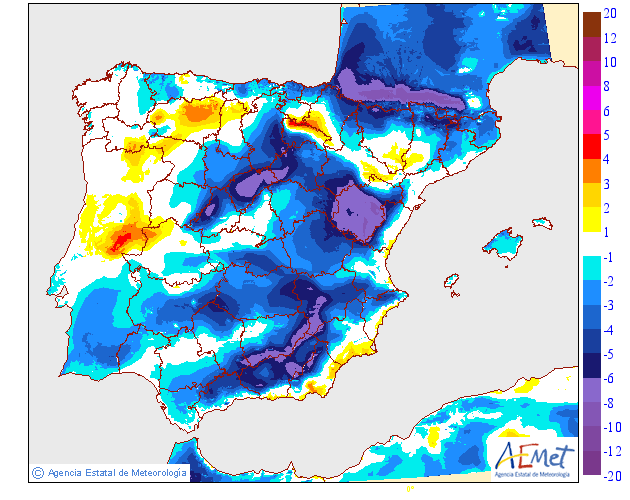 Variación temperaturas máximas AEMET. Meteosojuela La Rioja 30
