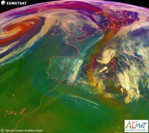 📽️Animación masas de aire. Loop 96h. Vaguada tras vaguada... @AEMET_Esp @AEMET_SINOBAS @RAM_meteo @ecazatormentas @gutimeteo @ojaizmeteo @AEMET_Aragon @AEMET_Navarra @AEMET_LaRioja @glezjuanje @crballesteros @Noainmeteo @Armeteo @SpainStormPred @Navarrameteo @glezjuanje
